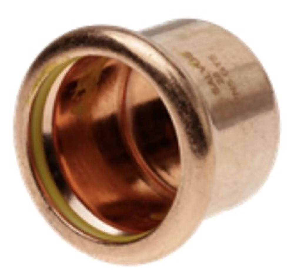 Pressfit Gas 15mm End Cap