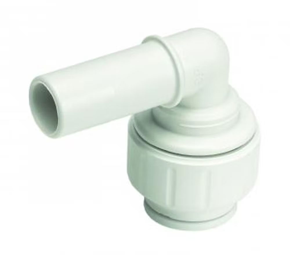 10mm Speedfit Stem Elbow White