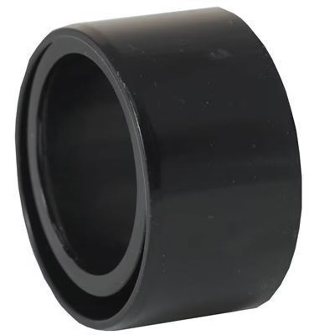 WASTE SOLVENT WELD 32 X OVERFLOW REDUCER BLACK