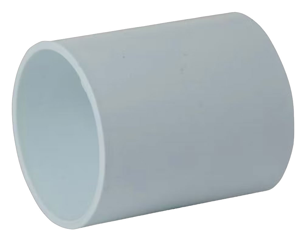 WASTE SOLVENT WELD 40mm COUPLING WHITE