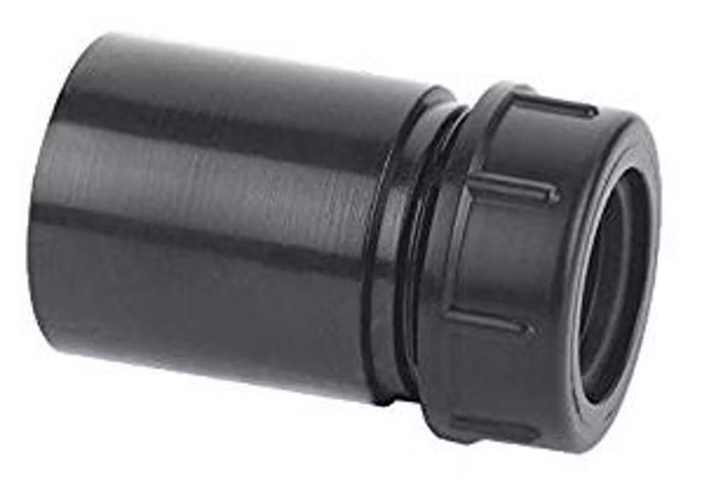 McA boss reducer 1 1/4"x19/23 blk R16-BL