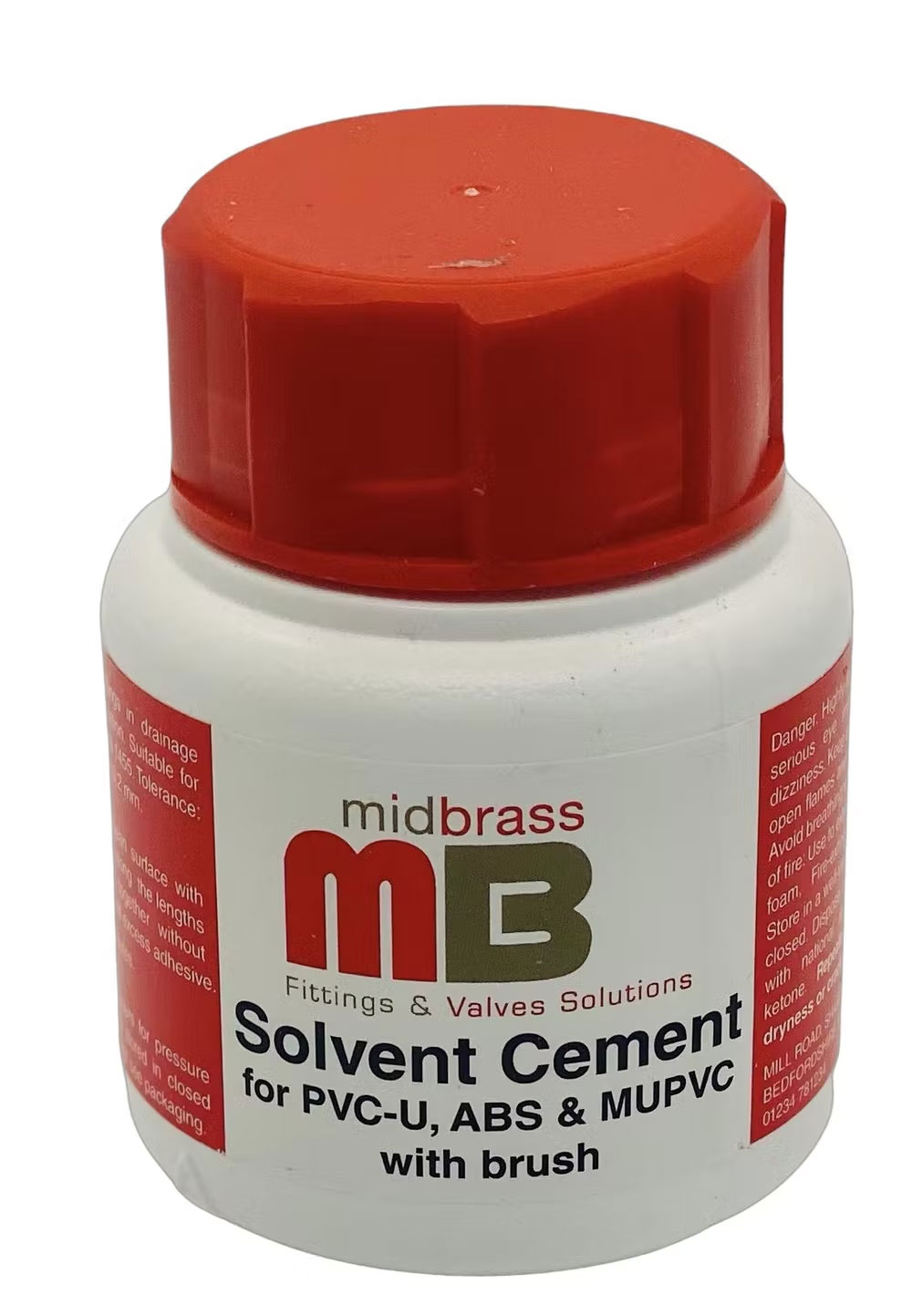 WASTE SOLVENT WELD MIDBRASS CEMENT 125ML