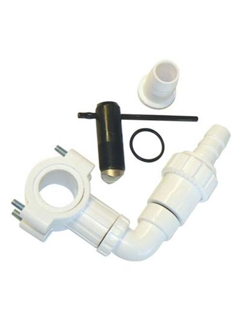 Washing machine waste "Cut-In" plumbing kit to waste pipe