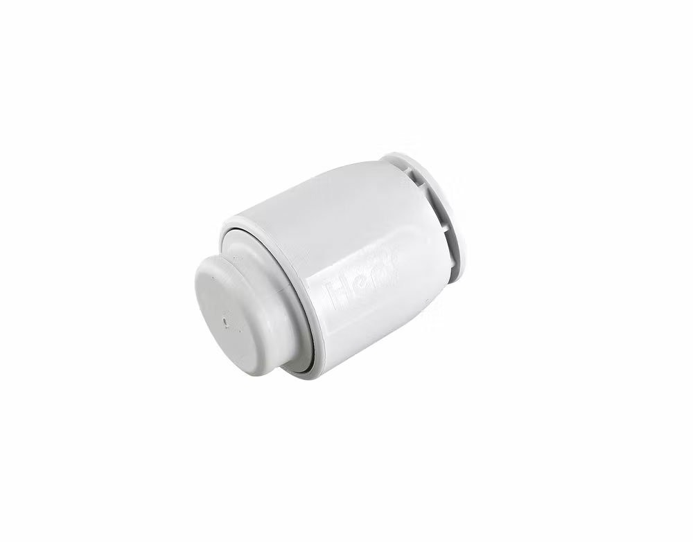 Hep2O demountable stopend 15mm white