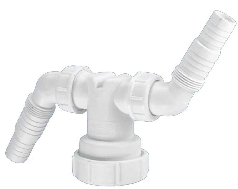 McAlpine twin connector for standpipe V33WM