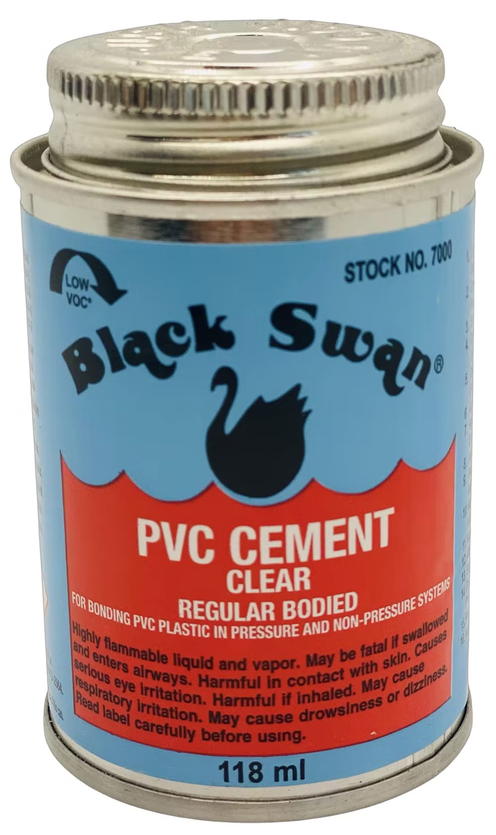 WASTE SOLVENT WELD CEMENT 236ml BLACK SWAN