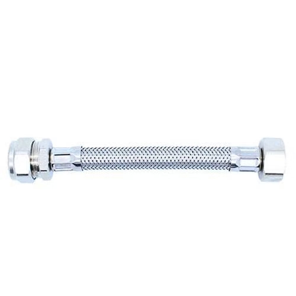 15mm x 1/2" x 150mm Flexi Tap Connector