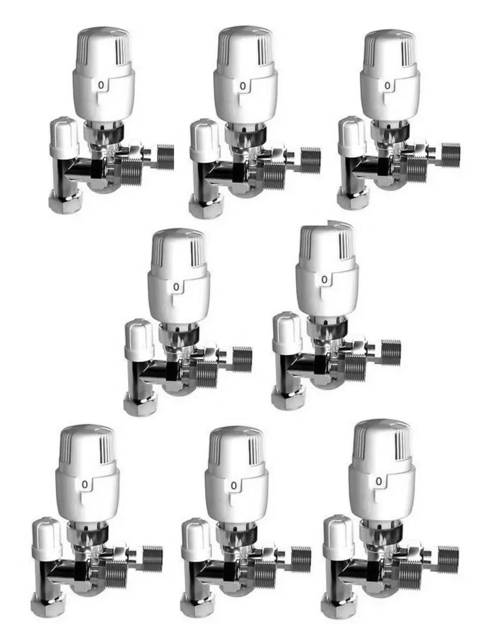 8 Pack of Inta i-therm 15MM TRV & LS Pack (Angled)