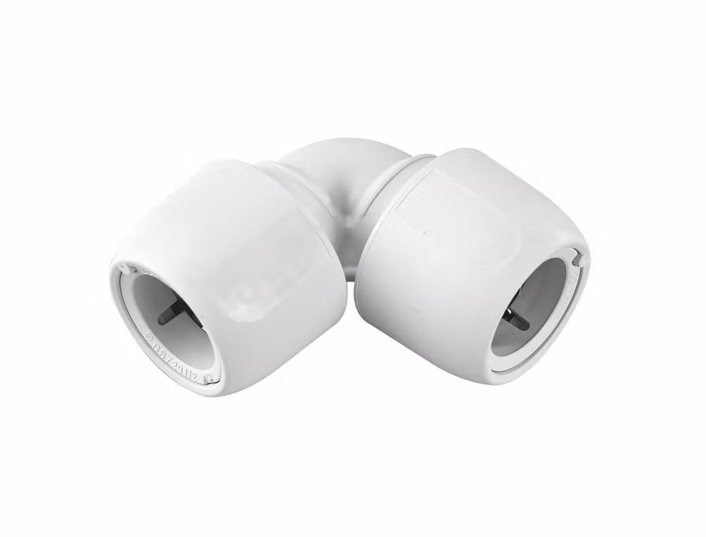 Hep2O elbow 90 28mm white