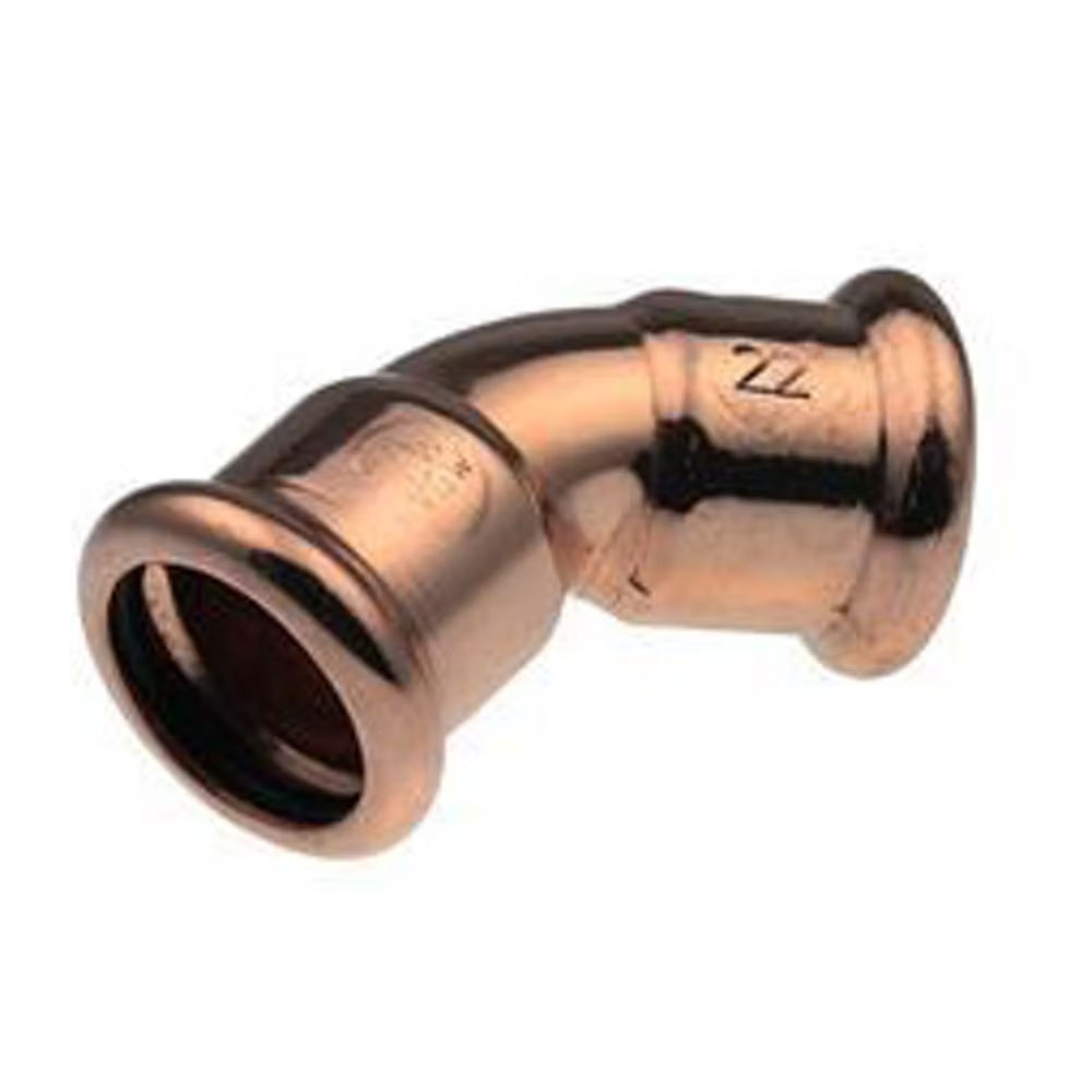 38414 Pegler Xpress S21 45 degree elbow 28mm Copper