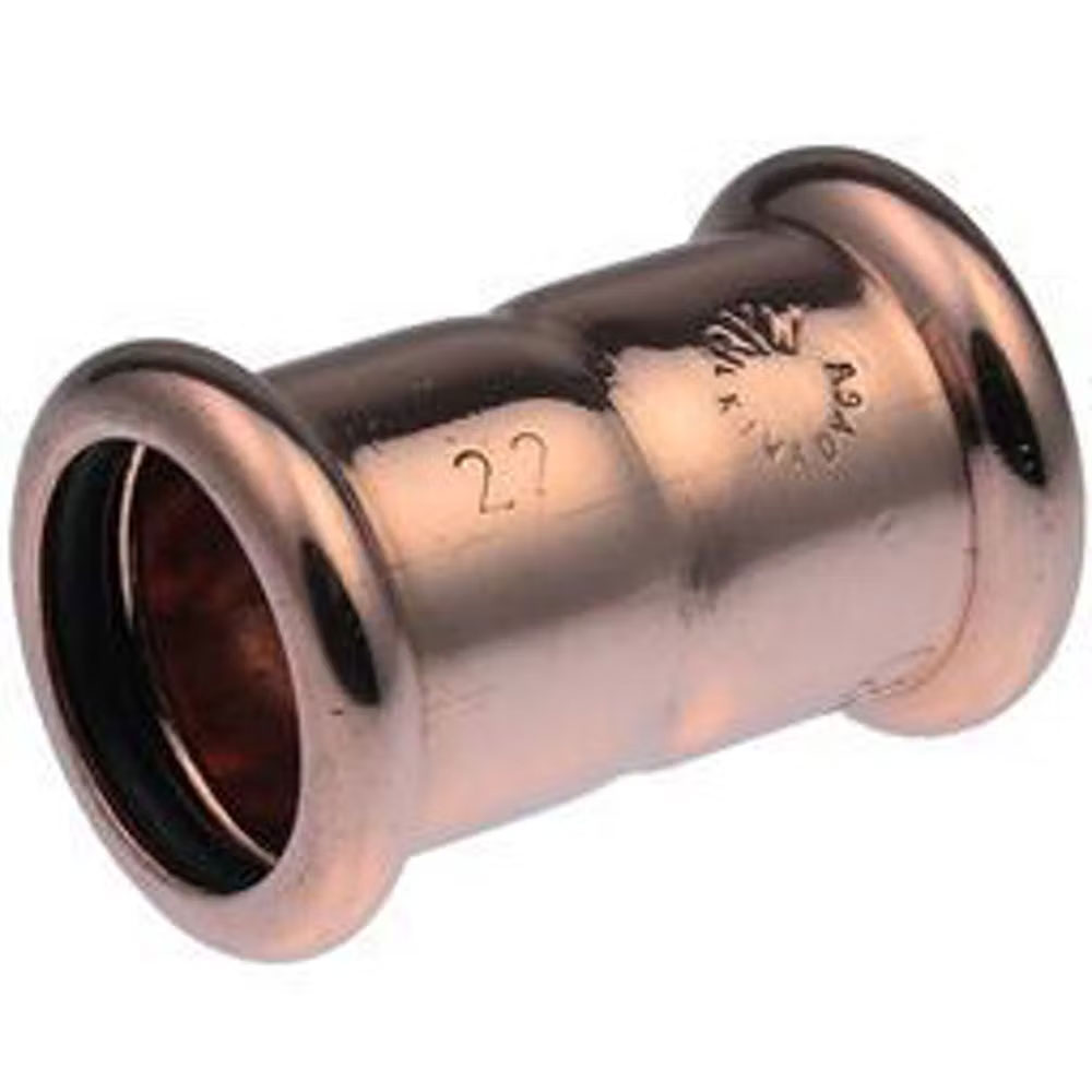 38034 Pegler Xpress S1 straight coupling 42mm Copper