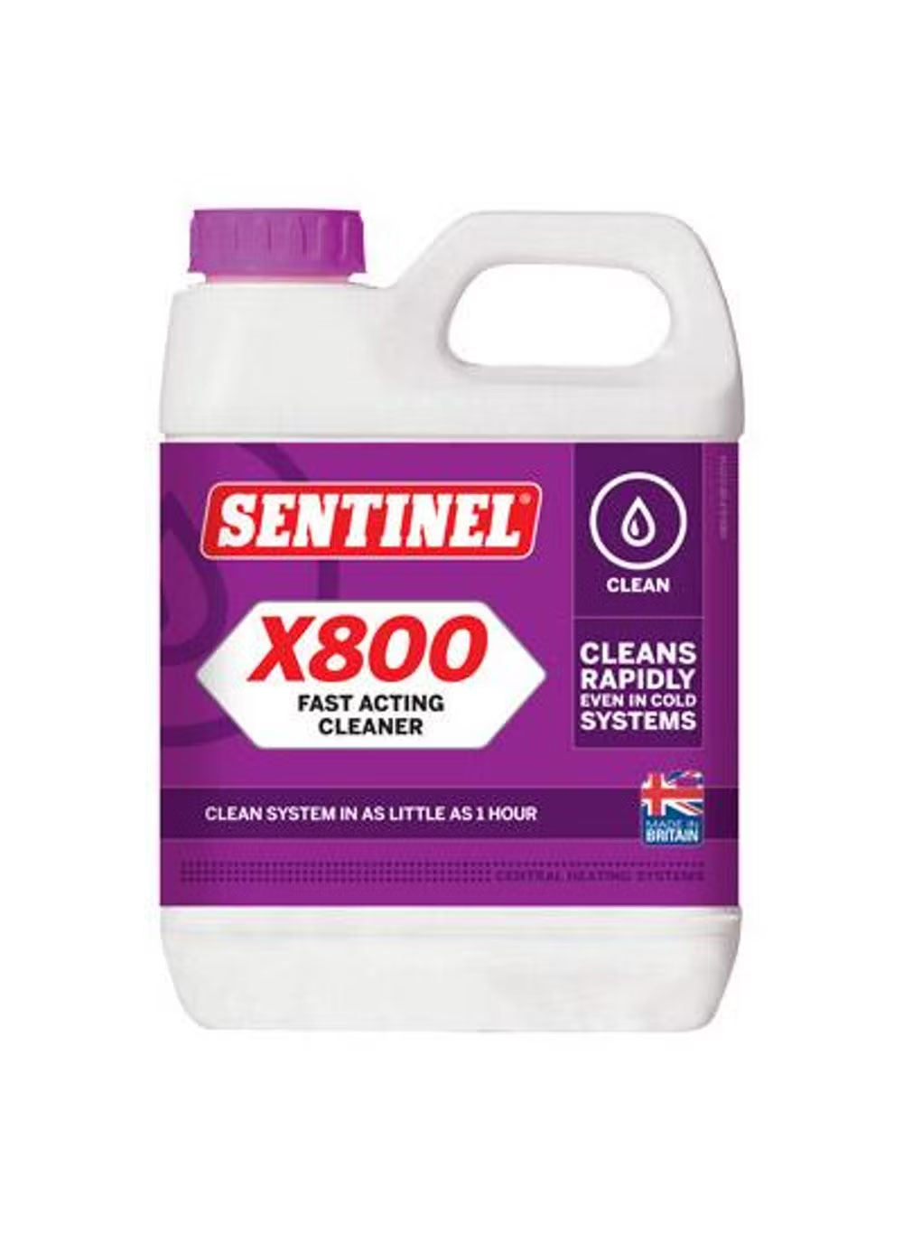 Sentinel X800 Jetflo System Cleaner 1 Litre