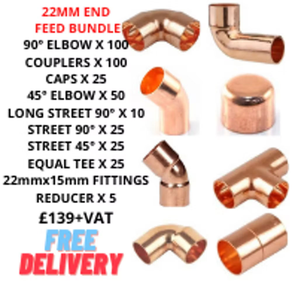 22MM END FEED BUNDLE DEAL