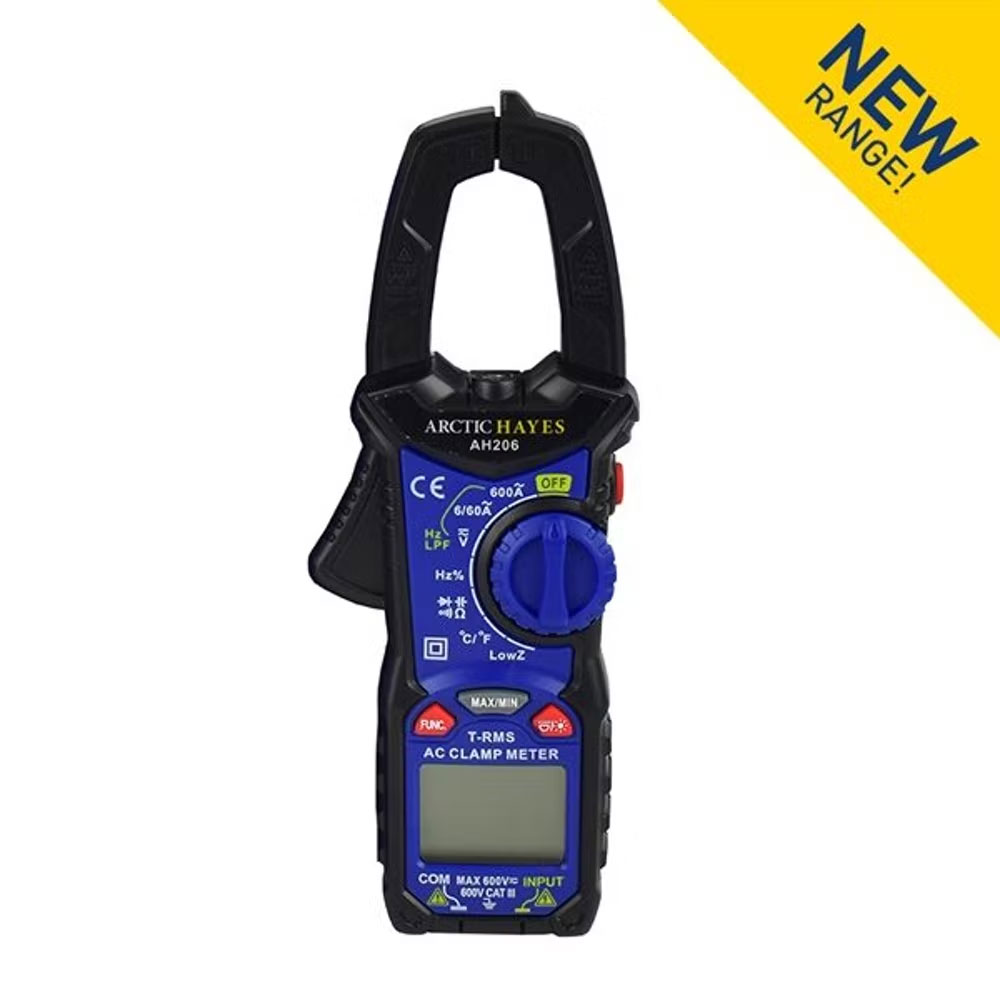 Digital Clamp Meter With Temperature Function