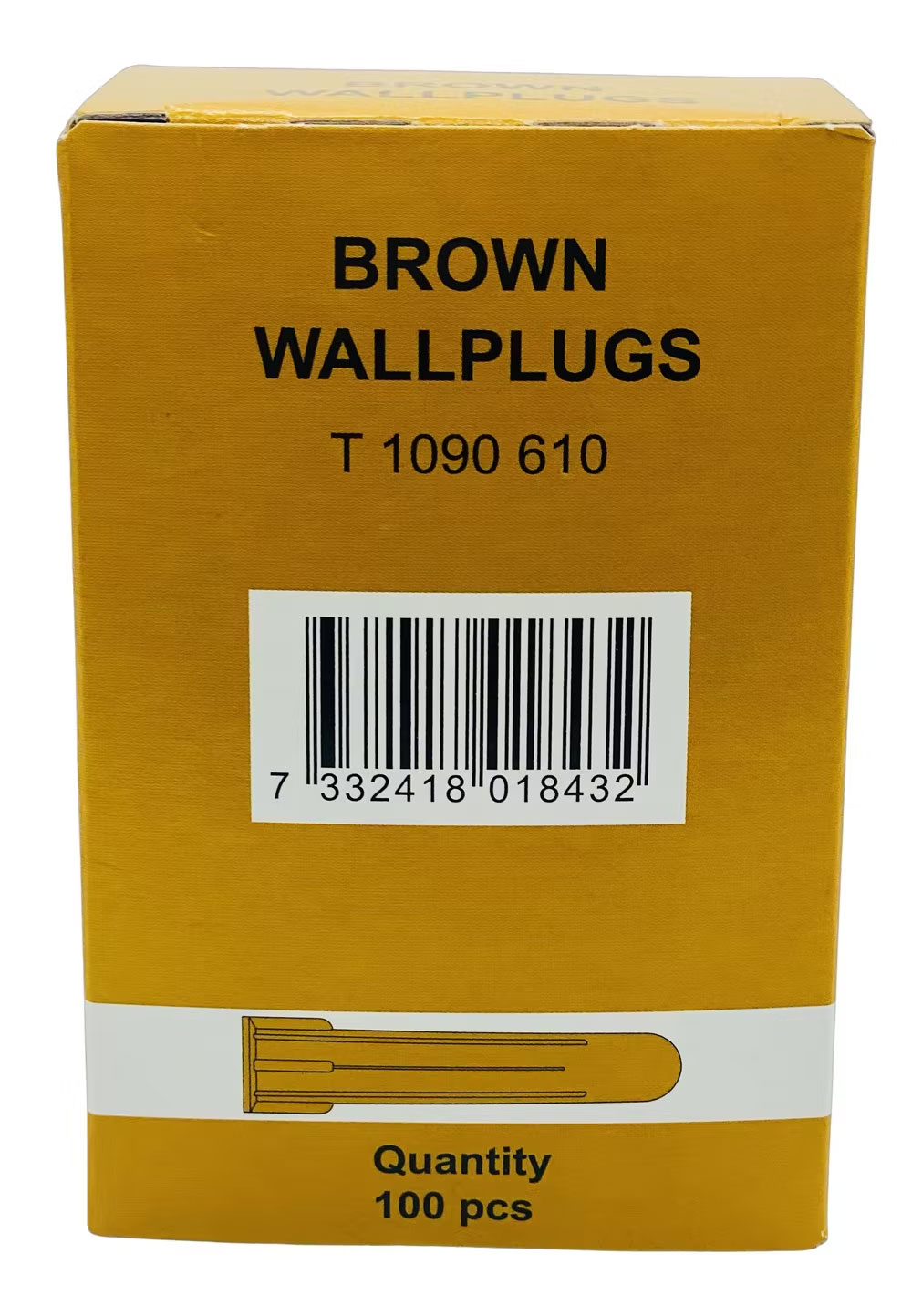 BROWN WALL PLUGS