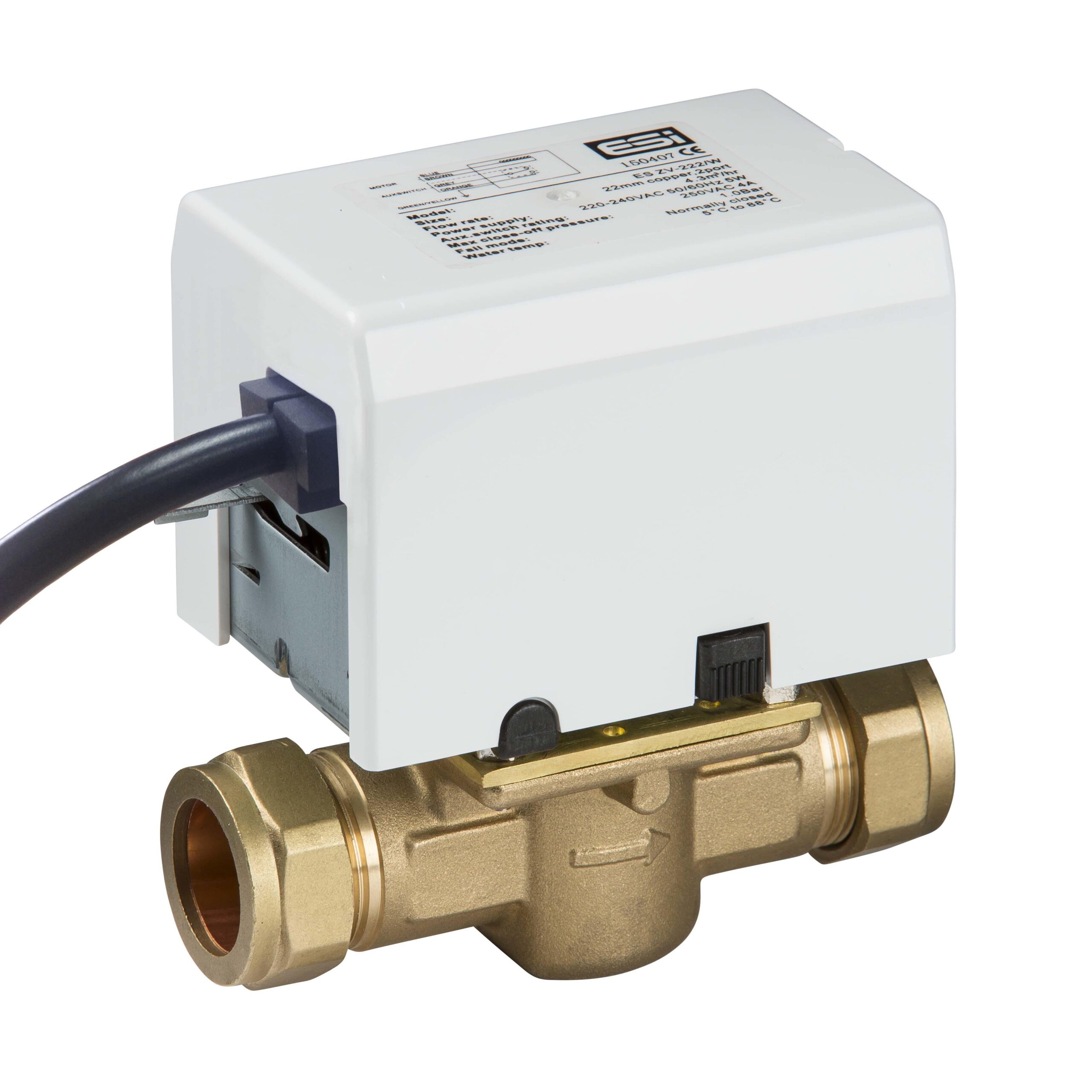 ESi 22 mm 2 Port Motorised Zone Valve