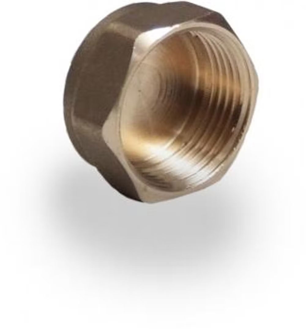 1/2" Brass Cap BSPP