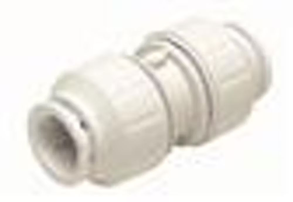 10mm Speed fit Coupler White