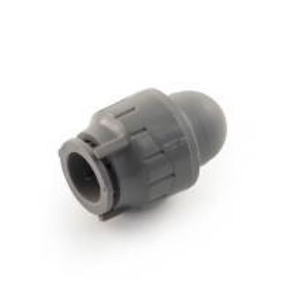 22mm Poly plumb Socket Blank End