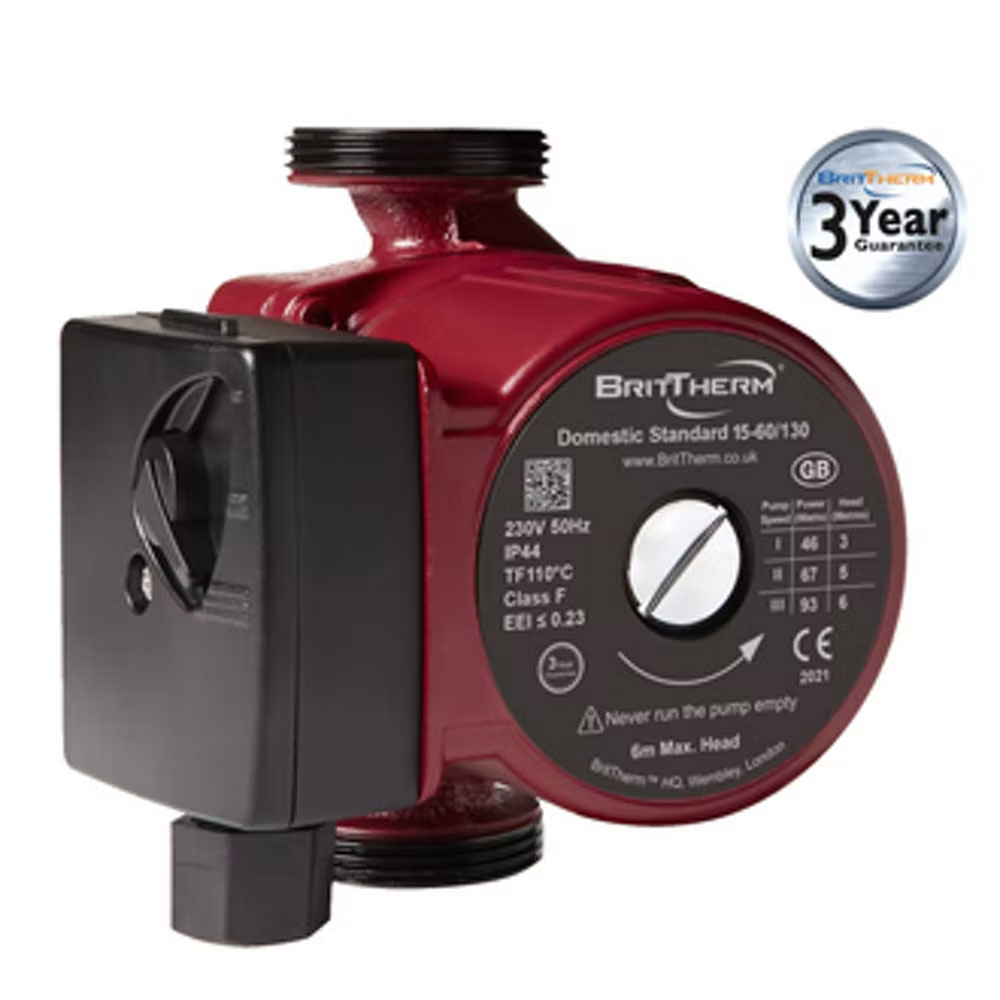 BritTherm Domestic Standard Circulating Pump 15-60/130 DS15