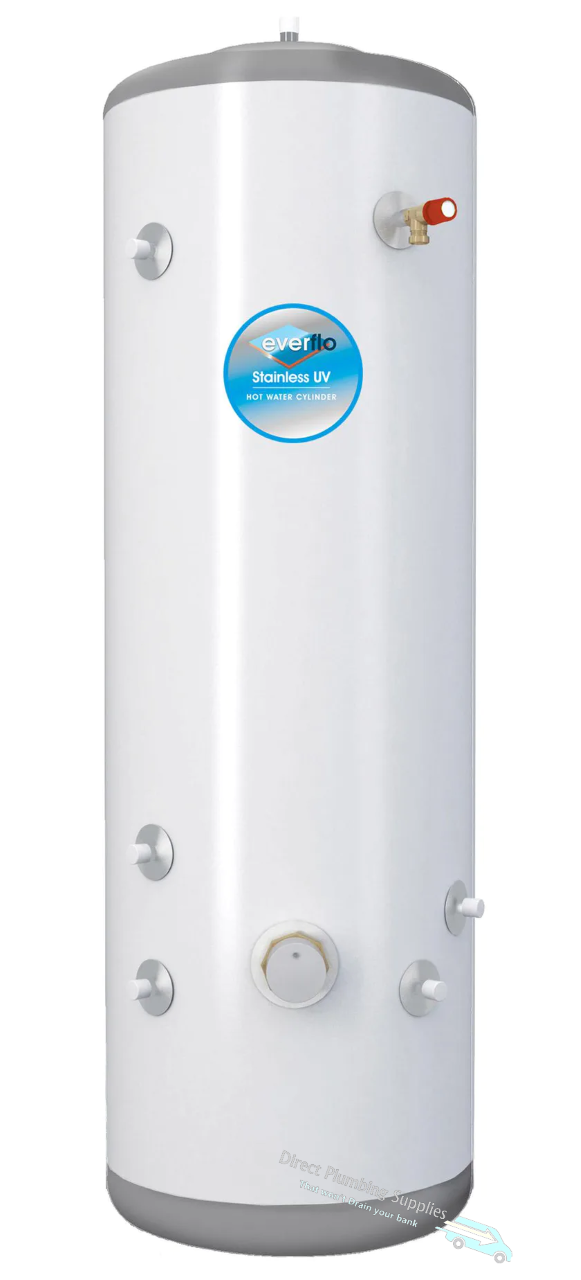 Everflo Unvented Cylinder Indirect 210lt (**Collection Only, Not For Delivery**)