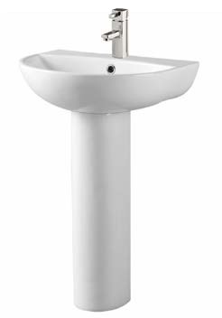 Kameo 500mm 1th Basin 550mm 1th Basin Pedestal