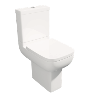 Options 600 Comfort Height C/C WC Pan C/C Cistern Premium Soft Close Seat