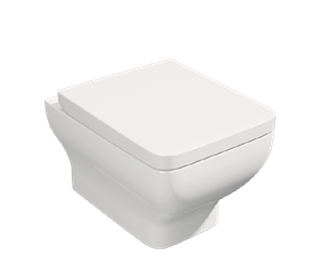 Options 600 Wall Hung WC Pan Soft Close Seat Premium Soft Close Seat