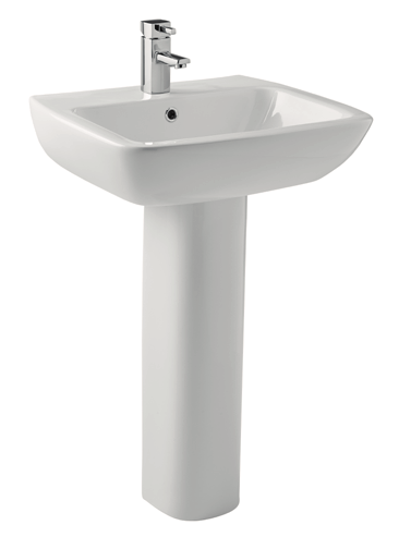 Evoque 550mm 1th Basin Pedestal