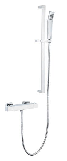 Showering Pure Option 4 Thermostatic Bar Shower With Slide Rail Kit