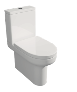 Bijou C/C Rimless WC Pan C/C Cistern Premium Soft Close Seat