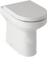 Bijou Comfort Height BTW WC Pan Premium Soft Close Seat