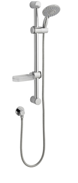 Showering Plan Option 1 Thermostatic Concealed Shower With Adjustable Slide Rail Kit