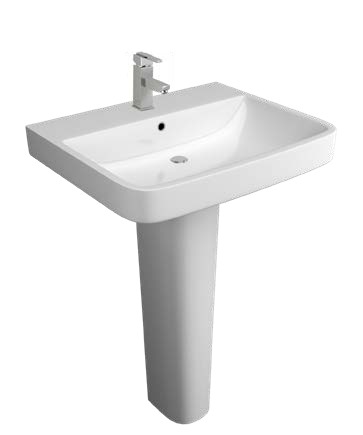 Sicily 550mm 1th Basin Pedestal