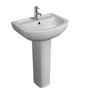 Studio 550mm 1th Basin Pedestal