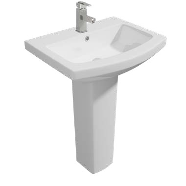 Trim 550mm 1th Basin Pedestal