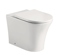 Back to Wall Pans Bijou BTW WC Pan Soft Close Seat