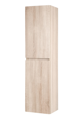 Furniture & Mirrors Kore Wall Mounted Side Unit - Sonoma Oak H 1200 X W 300 X D 265