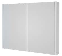 PURITY 500MM MIRROR CABINET - WHITE H 650 X W 500 X D 120 FUR116PU