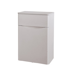 Furniture & Mirrors Arc 500mm Wc Unit - Cashmere H 756 X W 502 X D 263