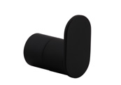 Brassware Nero Round Robe Hook