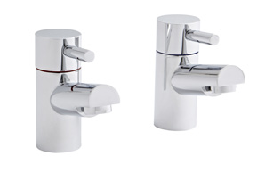 Brassware Plan Basin Taps