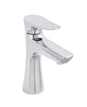 Brassware Focus Mono Basin Mixer With Click Waste