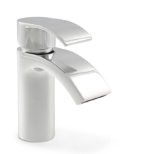 Brassware Status Mono Basin Mixer With Click Waste