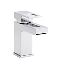 Brassware Kourt Mono Basin Mixer With Click Waste