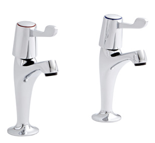 Brassware Leva High Neck Kitchen Sink Taps