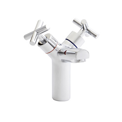 Brassware Times Branch Mono Basin Mixer With Click Waste