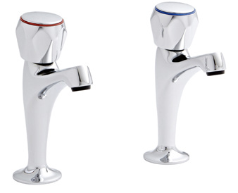 Brassware Alpha High Neck Kitchen Sink Taps