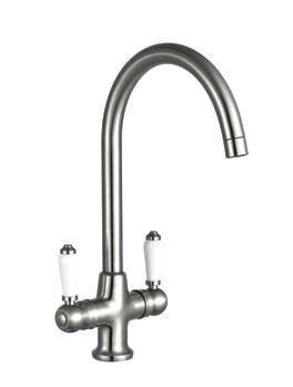 Brassware Bathroom Collection 2022 161 Kitchen Sink Taps Traditional Kitchen Sink Mixer Tap Brushed Steel