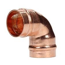 Solder Ring 22mm 90° Elbow